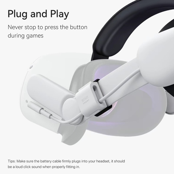 KIWI design Comfort Battery Head Strap - Picture 2 of 4